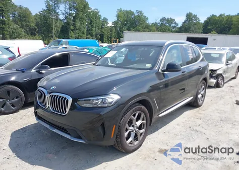 2024 BMW X3 xDrive30I из США, поврежденный, VIN 5UX53DP09R9V28427